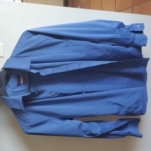 VanHeusen Blue button dress shirt